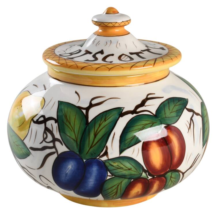 Fruta Biscotti Jar & Lid