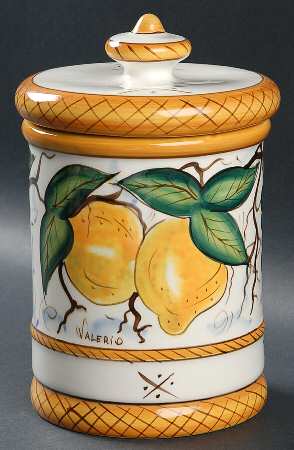 Fruta Large Canister & Lid