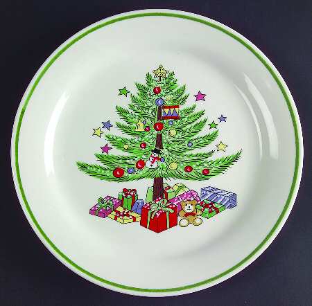 Christmas Tree White(1 8 Band Off Edge) by Gibson Designs