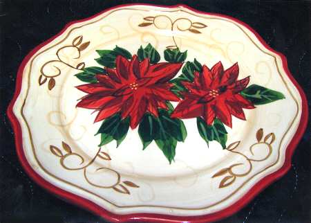 HOLIDAY POINSETTIA by Gibson Designs