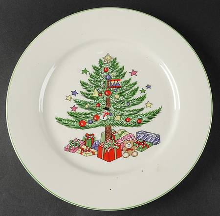 Christmas Tree Cream (Trim on Edge Housewares) by Gibson Designs