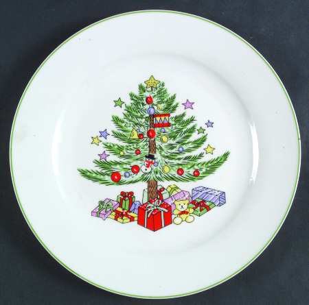 Christmas Tree White(Yellow Bear) by Gibson Designs