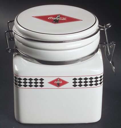 Coca Cola Small Canister & Lid by Gibson Designs