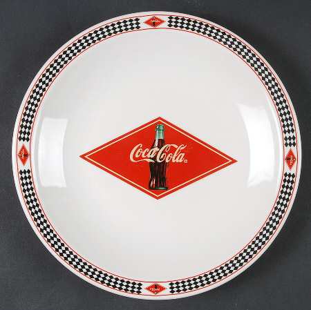 Coca Cola Salad Plate