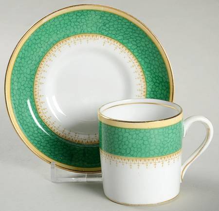 Allandale Flat Demitasse Cup & Saucer Set