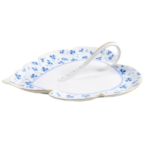 Blue Belle 8" Leaf Dish