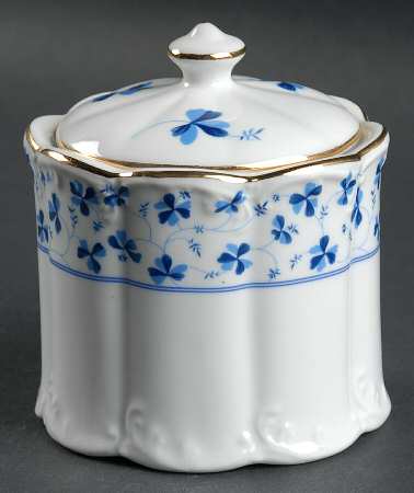 Blue Belle Sugar Bowl & Lid