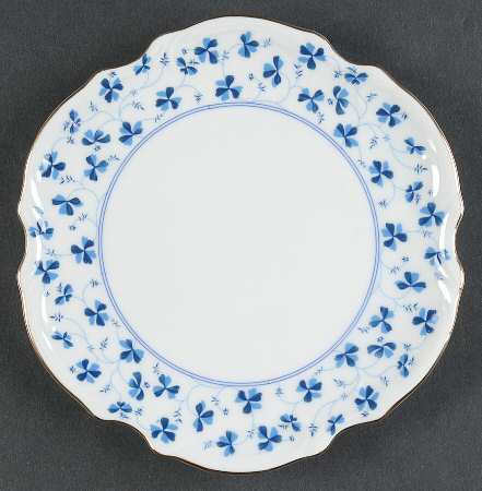 Blue Belle Canape Plate