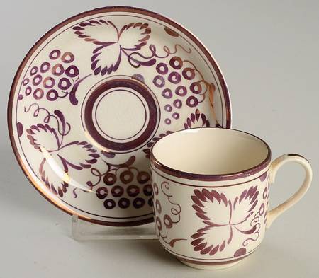 GPO11 Flat Demitasse Cup & Saucer Set