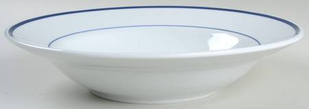 Restaurant Classics Cobalt Blue Rim Soup Bowl