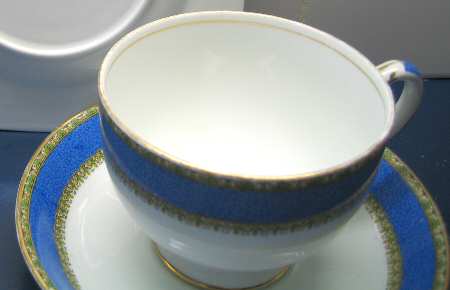 Romney Footed Cup & Saucer Set