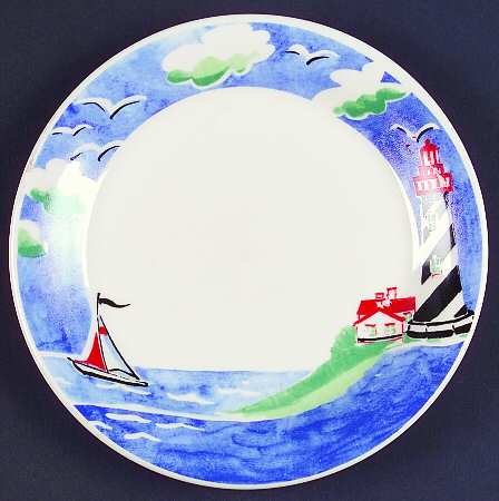 Coastline Salad Plate