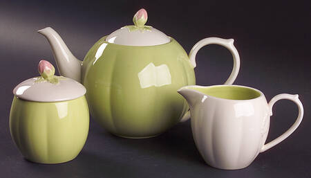 Rose Serenade (5 Pc) Tea Set (TP, CR, SU)