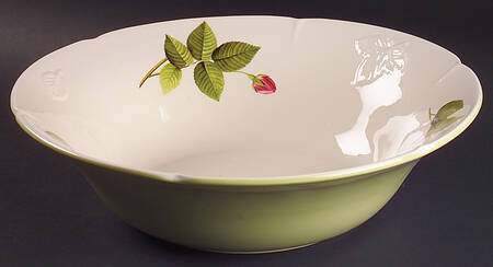 Rose Serenade 13" Round Serving Bowl