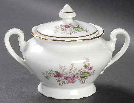 Wild Flower Mini Sugar Bowl & Lid