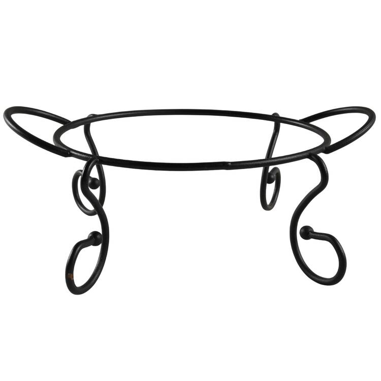 Hospitality Ivory Metal Stand for 1.5 Qt Oval Covered Casserole by Gail Pittman