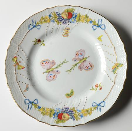 Farfalle Fiorite Salad/Dessert Plate