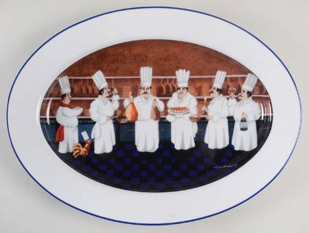 GUB3 16" Oval Serving Platter
