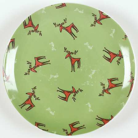 Reindeer Salad Plate