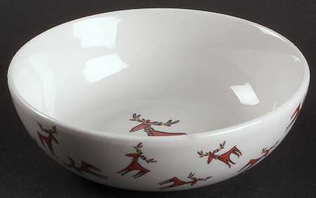 Reindeer Soup/Cereal Bowl