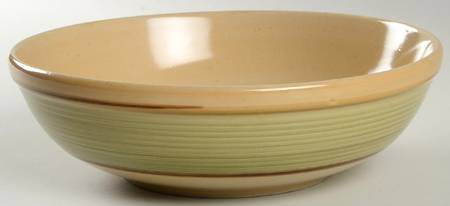 Rustic Green 9" Round Vegetable Bowl