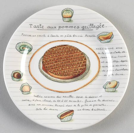 Gourmands Bread & Butter/Canape Plate