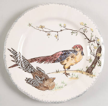 Grand Oiseaux Dinner Plate