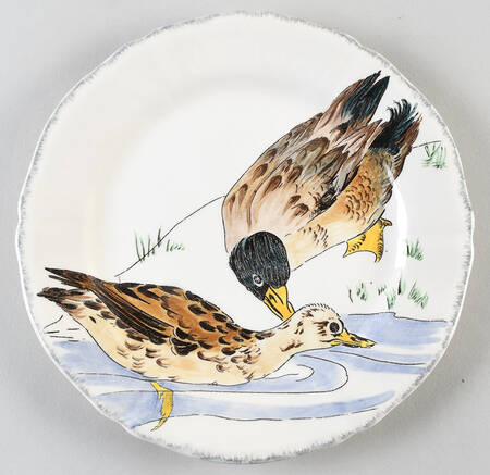 Grand Oiseaux Salad/Dessert Plate