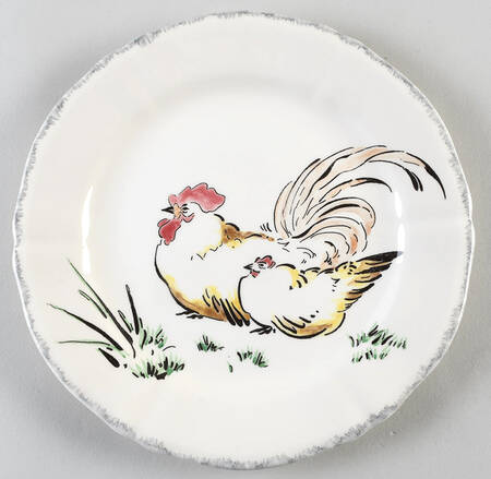 Grand Oiseaux Salad/Dessert Plate