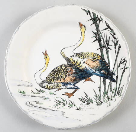 Grand Oiseaux Salad/Dessert Plate
