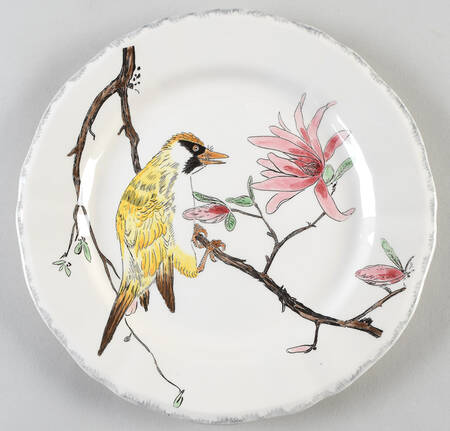 Grand Oiseaux Dinner Plate