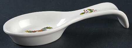 Winter Birds Spoon Rest/Holder (Holds 1 Spoon)