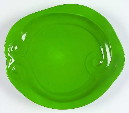 Free Form Green Salad Plate