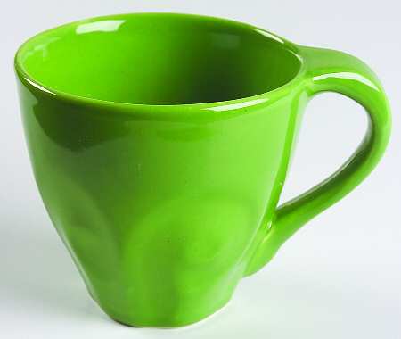 Free Form Green Mug