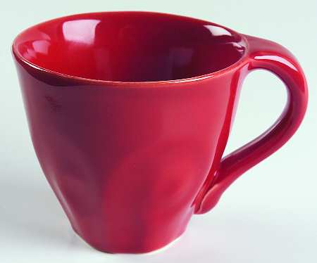 Free Form Red Mug