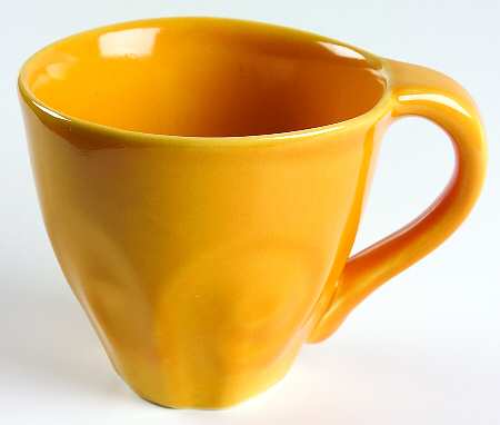 Free Form Mustard Mug