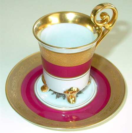 Reiskante Footed Demitasse Cup & Saucer Set