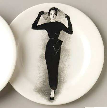 Fashion Salad/Dessert Plate