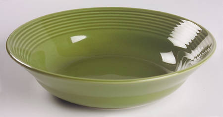 True Colors Olive 9" Round Serving Bowl