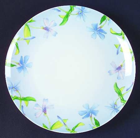 Periwinkle Blossom Salad Plate