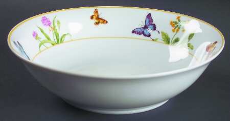 Butterfly Menagerie 9" Round Serving Bowl