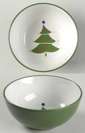 Christmas Splendor Soup/Cereal Bowl