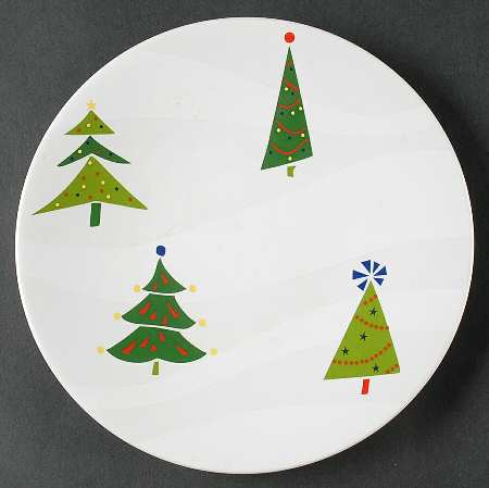 Christmas Splendor Salad Plate