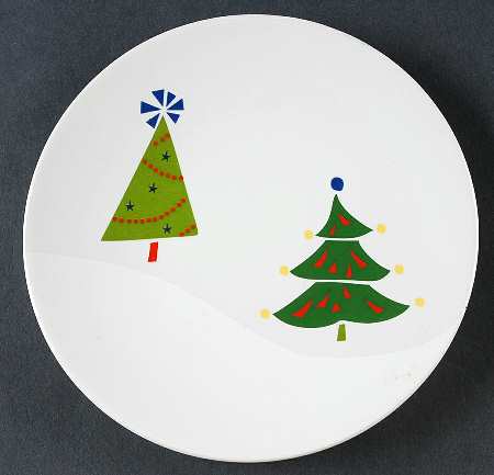 Christmas Splendor Appetizer Plate