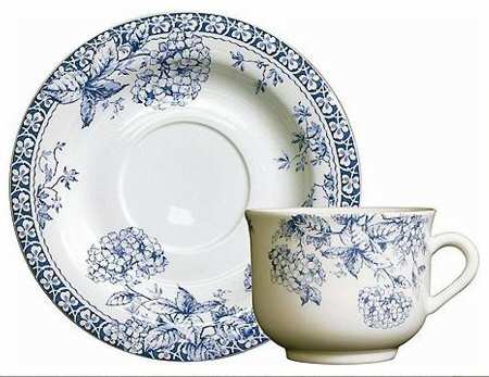 Hortensia Breakfast Cup & Saucer Set