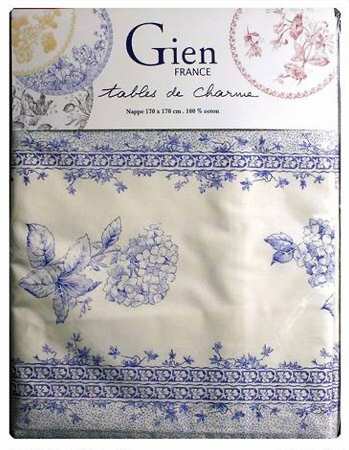 Hortensia 68" Square Tablecloth