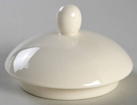 Cream Lace Lid for Teapot