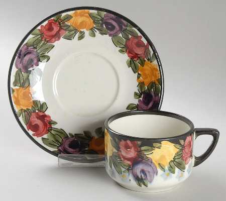 CNU17 Flat Cup & Saucer Set