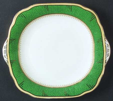 Allandale Gold Line Accents Cookie Plate