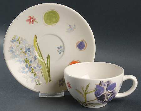 Jacinthe Breakfast Cup & Saucer Set